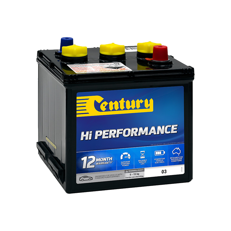 Century Hi Performance Battery 03 270CCA 80RC 65AH | Perth Pro Auto