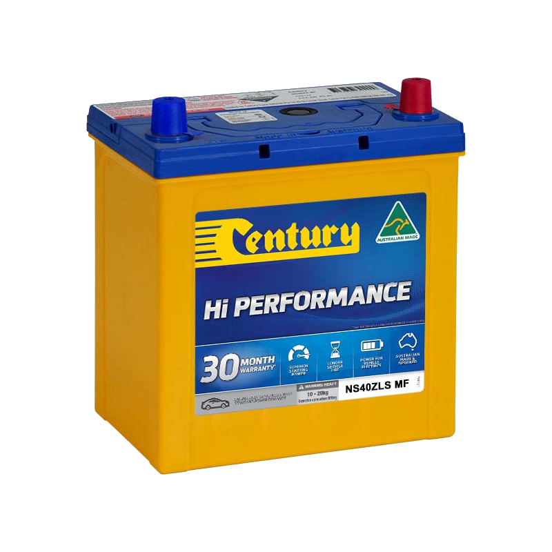 Century Hi Performance Battery NS40ZLS MF 330CCA 60RC 40AH