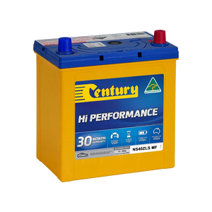 Century Hi Performance Battery NS40ZLS MF 330CCA 60RC 40AH