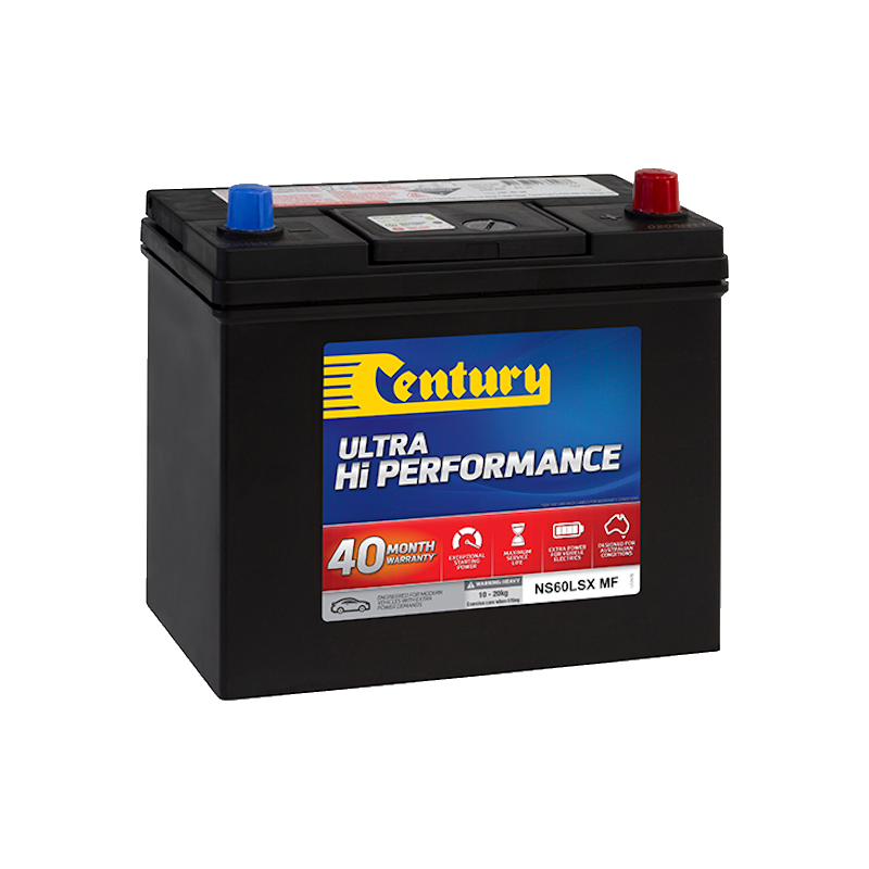 NS60LSX MF Century Ultra Hi Performance Battery 470CCA 80RC 50AH