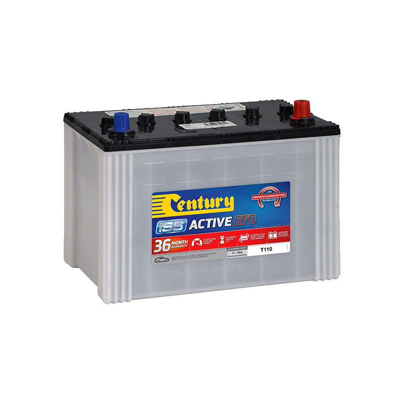 T110 Century ISS Active Battery EFB 810CCA 155RC 86AH