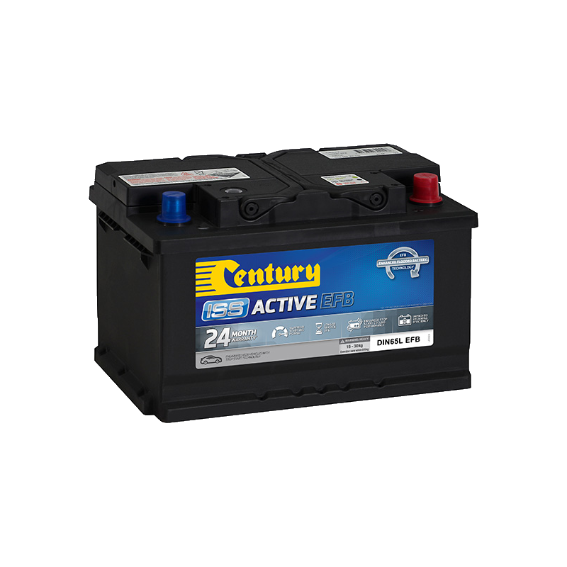 DIN65L EFB Century ISS Active Battery 650CCA 110RC 65AH
