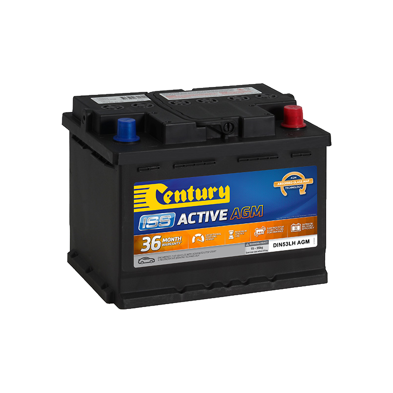 DIN53LH AGM Century ISS Active Battery 640CCA 100RC 60AH | perth pro atuo