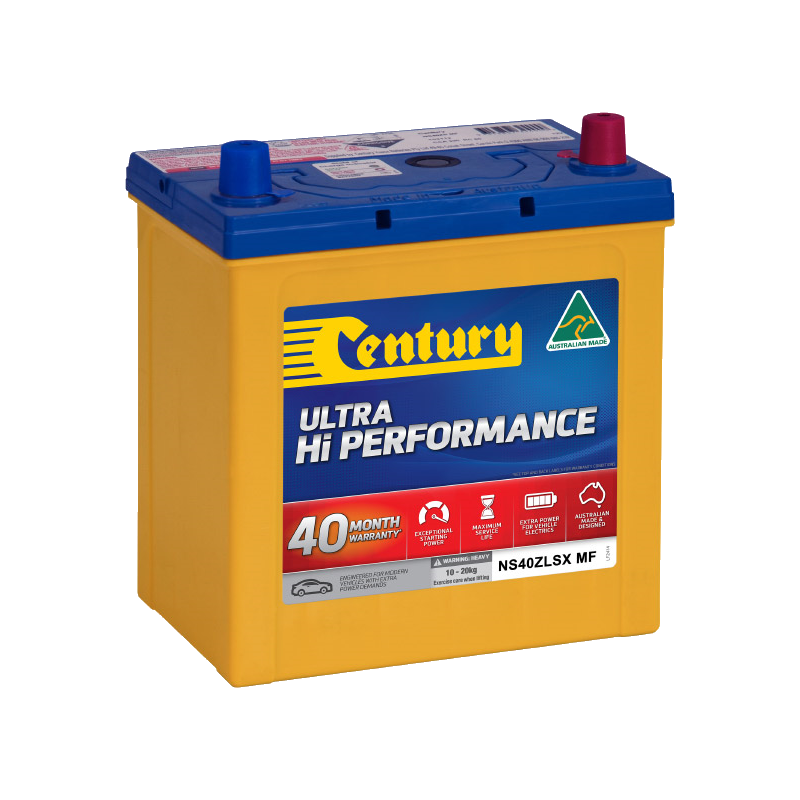 Century Ultra Hi Performance Battery NS40ZLSX MF 410CCA 65RC 42AH | PERTH PRO ATUO