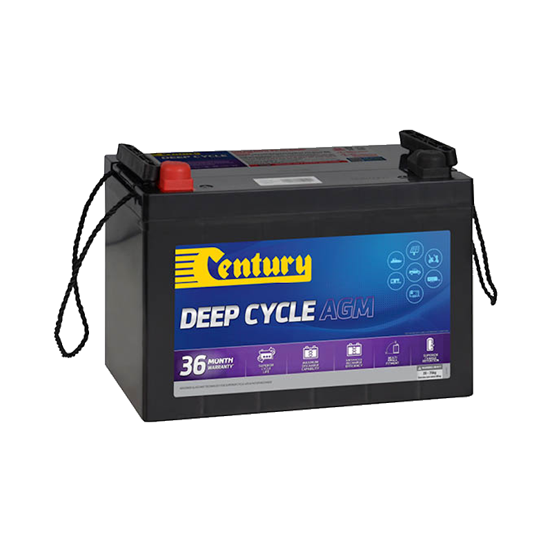 C12-105XDA Century Deep Cycle AGM Battery 12V 105AH