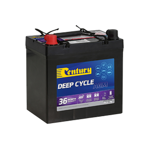 C12-55XDA Century Deep Cycle AGM Battery 12V 55AH