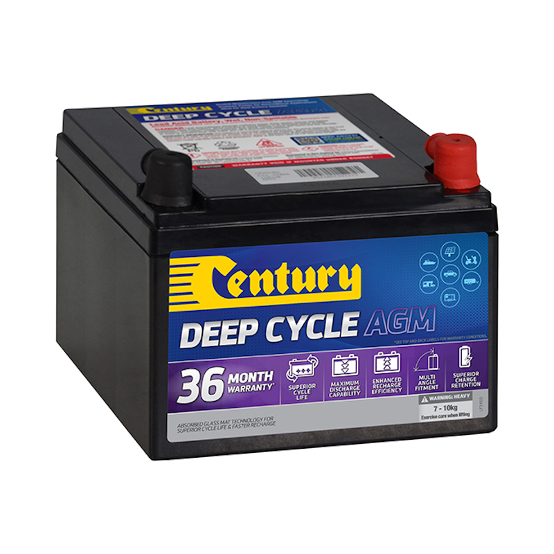 C12-32XDA Century Deep Cycle AGM Battery 12V 32AH