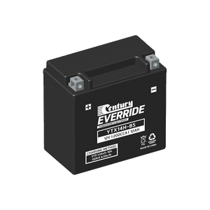 YTX14H-BS Century EverRide Hi Performance AGM Battery 200CCA 12AH