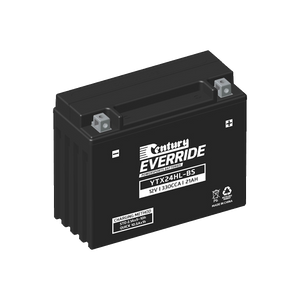 YTX24HL-BS Century EverRide Hi Performance AGM Battery 330CCA 21AH