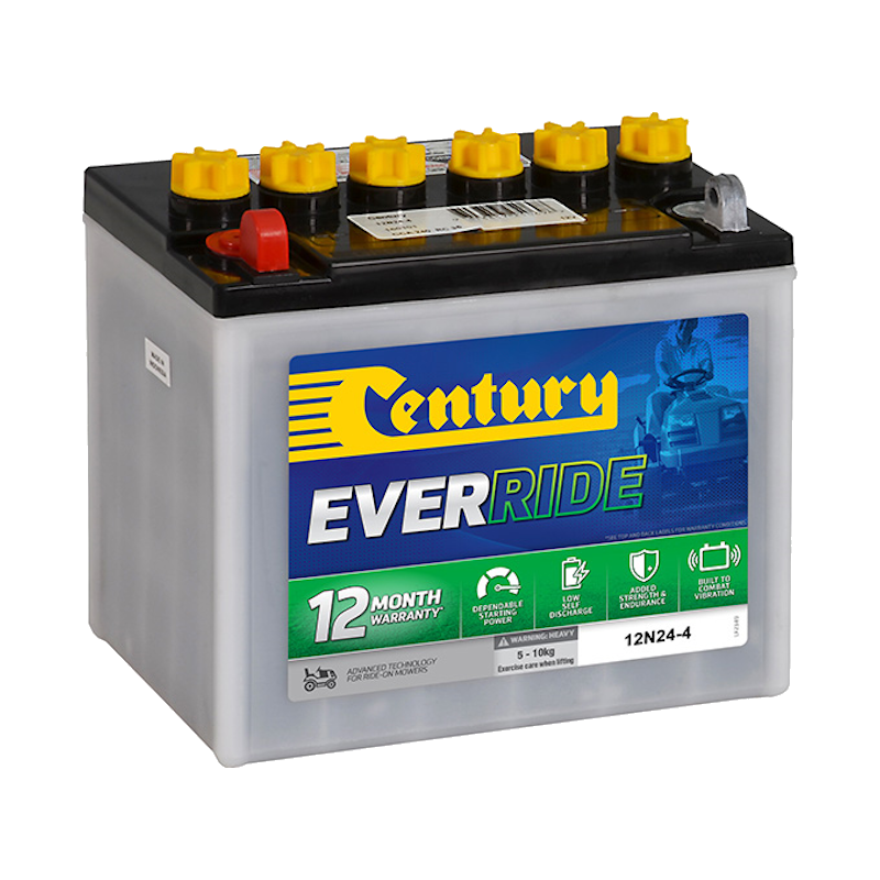 12N24 EverRide Maintainable Century Battery 240CCA 35RC 24AH