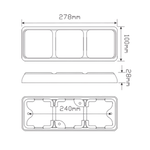 Load image into Gallery viewer, LED Autolamps - LED Stop/Tail/Indicator Lights / Reverse Lamp 12-24V
