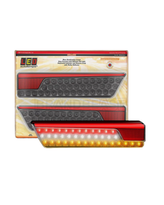 PKT 2 ZEON LED COMB LMP 10-30V STOP/TAIL/SEQUENTIAL IND/REV