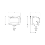 Load image into Gallery viewer, Lightforce Rok 20W Ultra Flood Beam 20-30V Cree IP69K LED (single)
