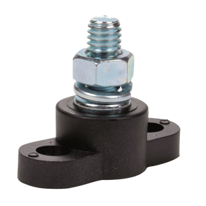 Junction Block black / red Insulated Stud 10mm | Circuit Protection