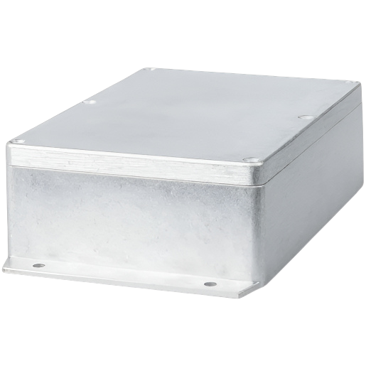 Sealed Diecast Aluminium Junction Boxe - Flanged - 171(W)x121(D)x55(H)mm