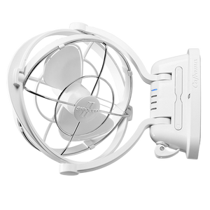 Caframo Sirocco II 12/24 White 7" Gimbal Fan w/3 Speed | Cooling & Heating