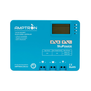 Amptron 12V/24V 40A MPPT Solar Charger Controller | Solar