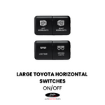 Load image into Gallery viewer, Toyota Horizontal Large Switches
