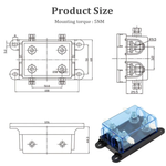 Load image into Gallery viewer, Mega Fuse Holder Twin with Cover
