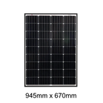 Load image into Gallery viewer, KT Solar 120W Monocrystalline Flat Roof Solar Panel (945x670x35) | Solar
