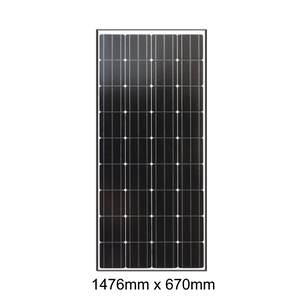 KT Solar 200 Watt 12v Single Cell Mono-Crystalline Solar Panel (1476x676x35) | Solar