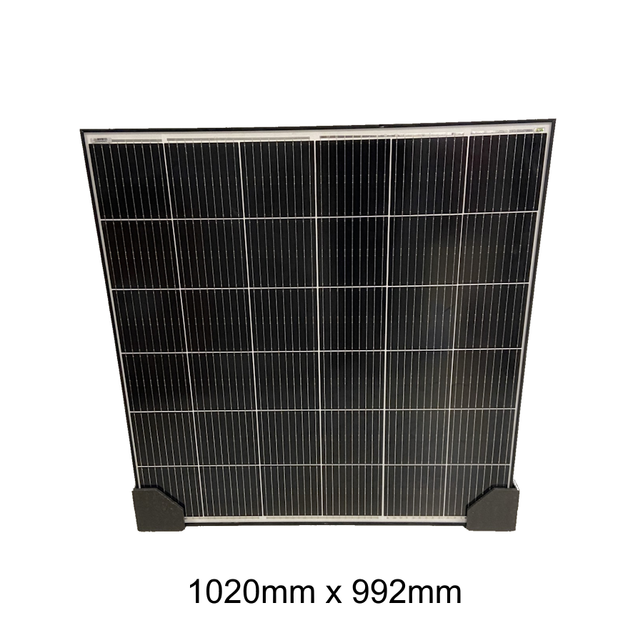 KT Solar 200 Watt 12v Single Cell Mono-Crystalline Solar Panel (1020x992x35mm)