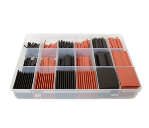 Dual WallHeatshrink Assortment Kit 300Pcs Red And Black L-50mm