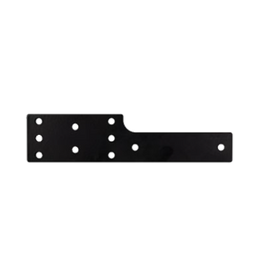 Dual Trailer Connector Bracket - fits Anderson and Flat Trailer Plug BLACK