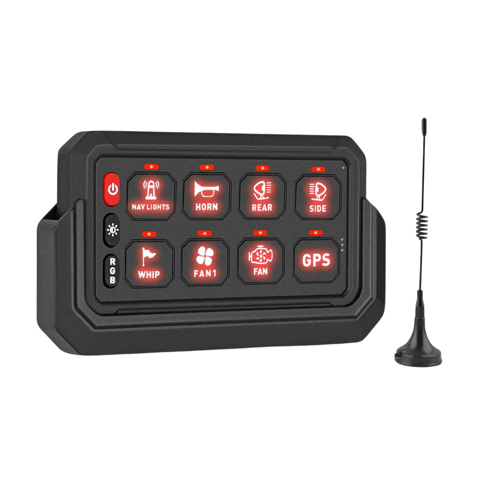 Wireless Switch Panel 8-Way 12/24v 60A