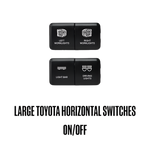 Load image into Gallery viewer, Toyota Horizontal Large Switches
