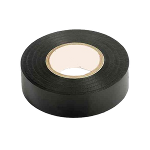 Black Fire Retardant PVC Tape 18mm X 20M