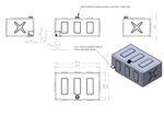 Load image into Gallery viewer, Boab 120L Poly Rectangle Water Tank
