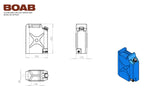 Load image into Gallery viewer, Boab 20L Poly Water Jerry Can with Tap
