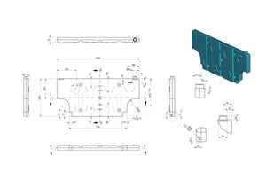 Boab 42L Poly Vertical Mount Water Tank