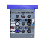 Load image into Gallery viewer, National Luna Portable AUX Battery Box Blue 12 Volt
