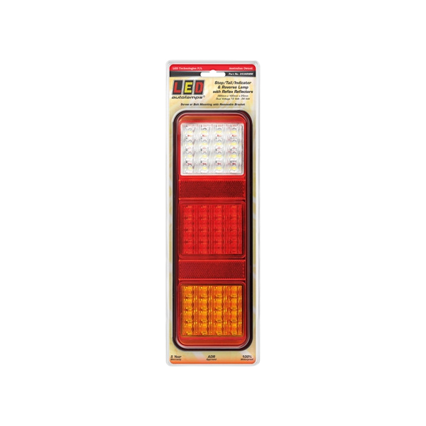 LED Autolamps - LED Stop/Tail/Indicator Reverse Lamp 12-24V