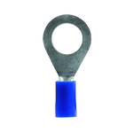 Load image into Gallery viewer, Series of 4mm Blue Insulated Ring Terminals | Crimps/Lugs
