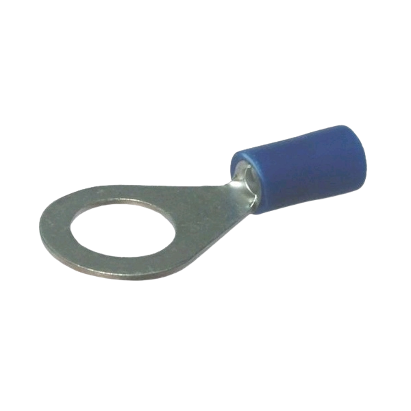 Series of 4mm Blue Insulated Ring Terminals | Crimps/Lugs