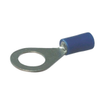 Load image into Gallery viewer, Series of 4mm Blue Insulated Ring Terminals | Crimps/Lugs

