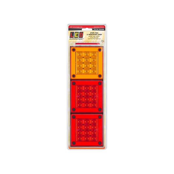 LED Autolamps - LED Stop/Tail/Indicator Lights Lamp 12-24V