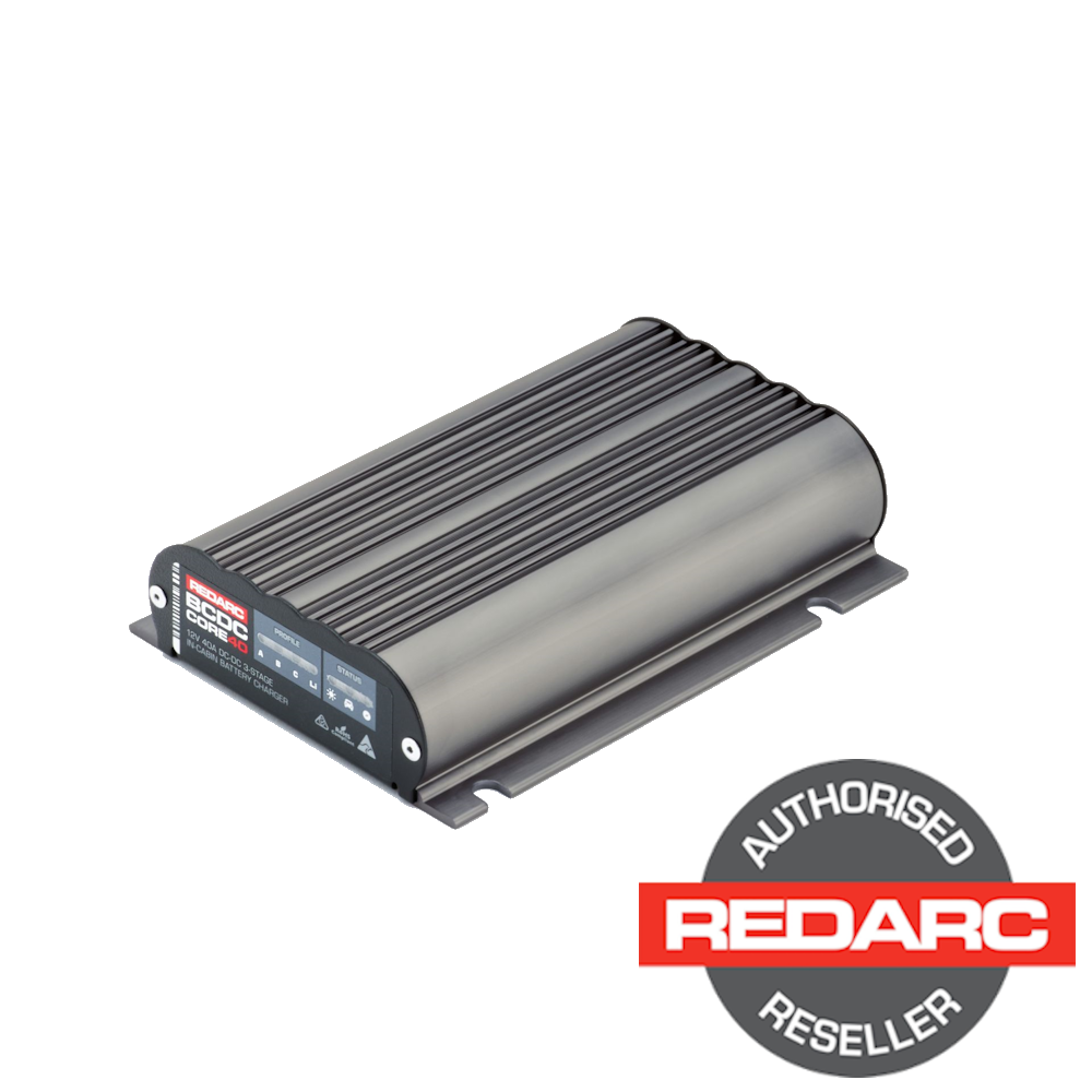 Redarc BCDCN1240 Core Battery Charger DC to DC 40A In-Cabin | DC Chargers