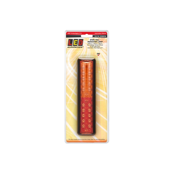 LED Autolamps LED Stop/Tail/Indicator 200x50x28mm 12-24V | Stop/Tail/Indicator Lights