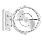 Load image into Gallery viewer, Caframo Sirocco II 12/24 White 7&quot; Gimbal Fan w/3 Speed | Cooling &amp; Heating
