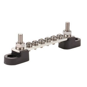 Buss Bar 6 Way 100Amp with 2 Input Studs