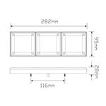 Load image into Gallery viewer, LED Autolamps - LED Stop/Tail/Indicator Lights / Reverse Lamp 12-24V
