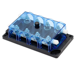 Load image into Gallery viewer, 4 Bay Mega Fuse Holder with Cover
