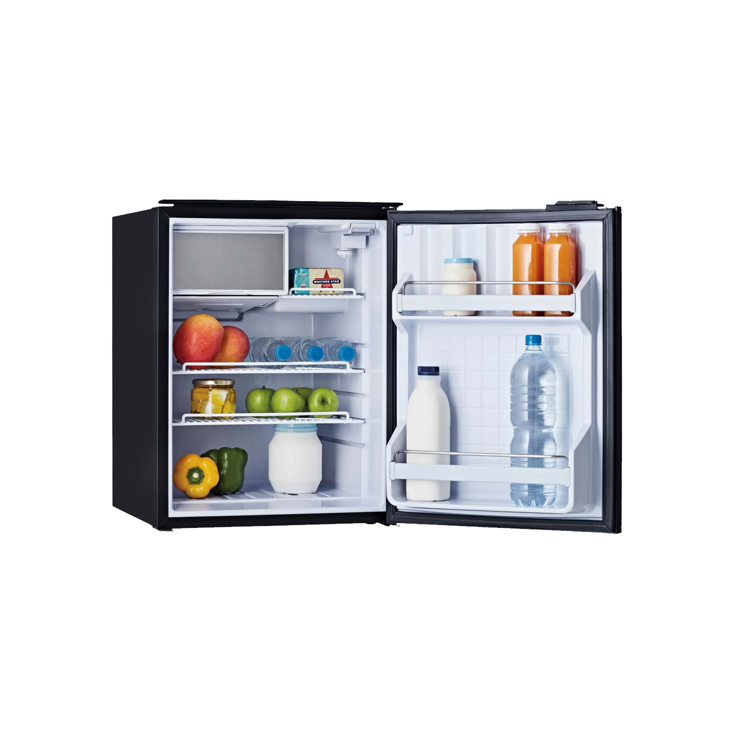 Bushman Upright 85L Fridge/Freezer 12V/24V For Caravan incl. Mount Kit | Fridges/Freezers