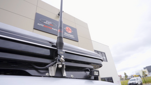 Toyota Landcruiser 78 series Troop Carrier Alu Innovations Roof Conversion Aerial mount | Klarmann Brackets