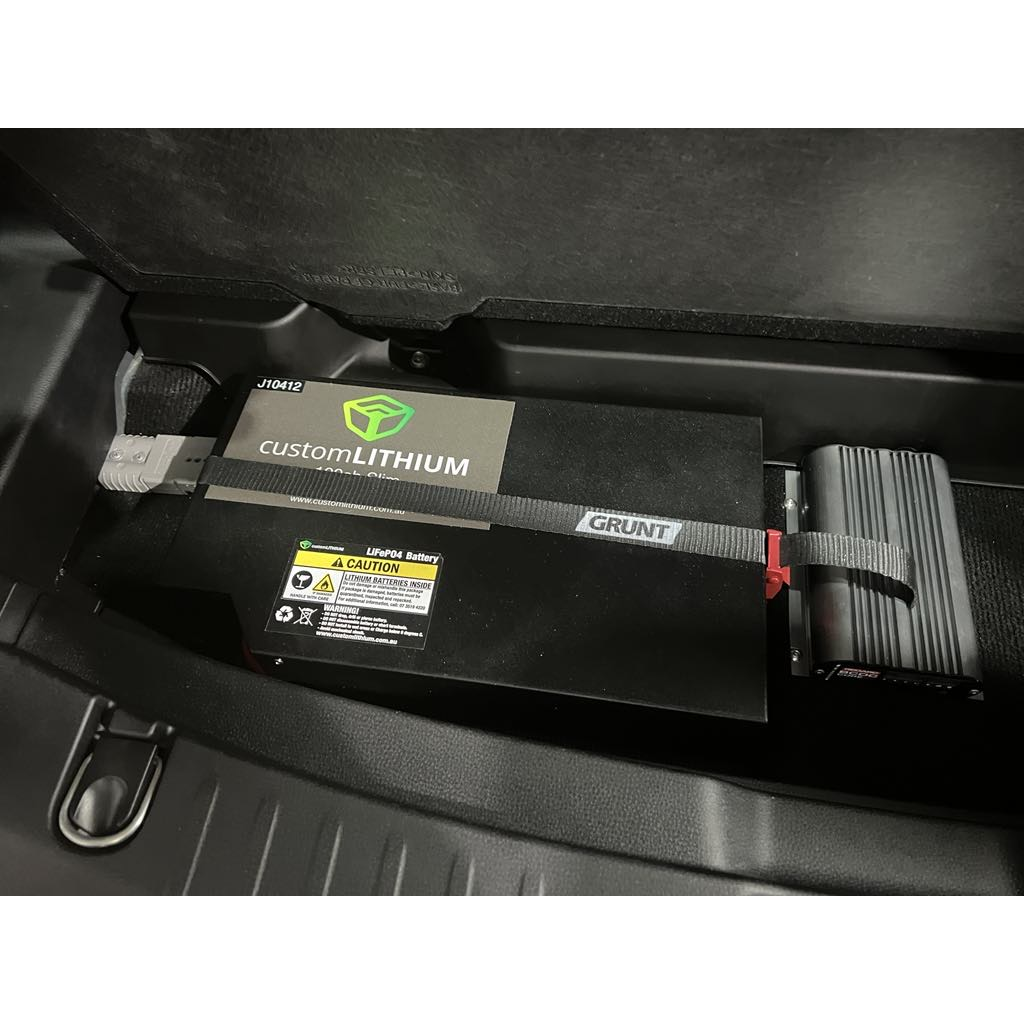 Isuzu MUX Dual Battery (2022+) Custom Lithium 100Ah