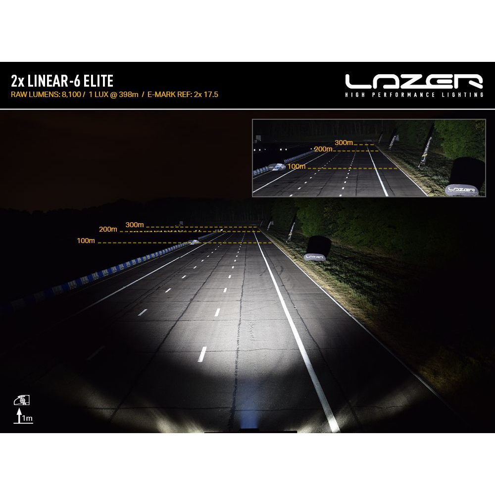 Toyota Hilux SR/SR5 (2021+) Grille Mount Kit - Lazerlamps Linear 6 Elite